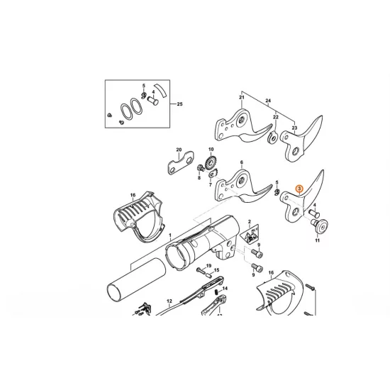 STIHL  Ostrze 4861 702 2300